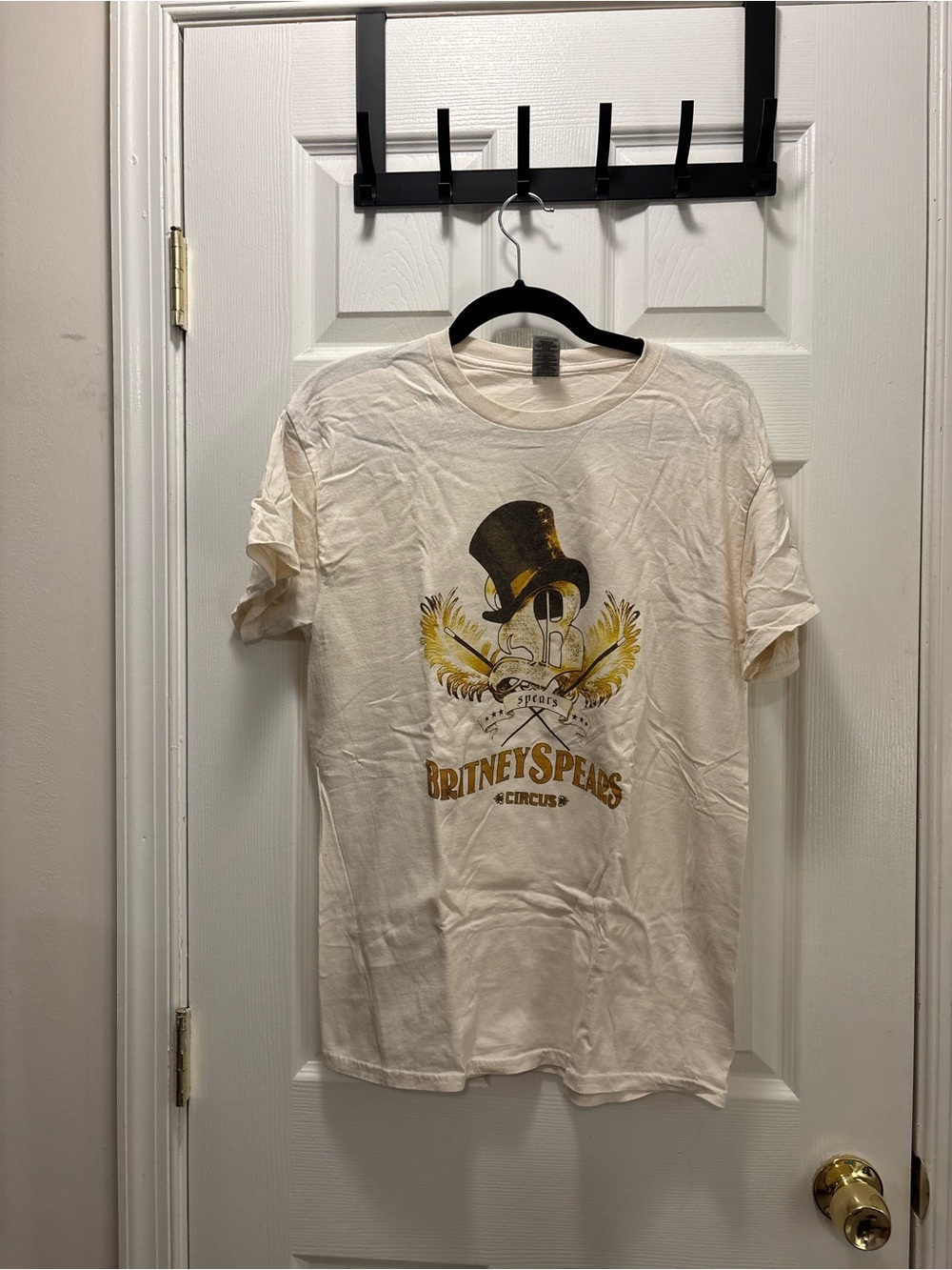 Gildan Cream Britney Spears Circus Graphic Tee